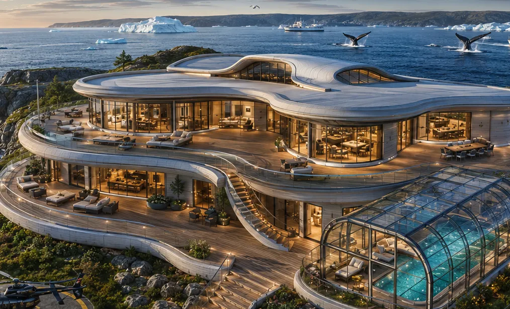 Luxury cottage concept
