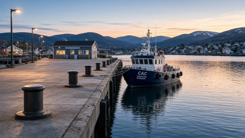 Charlottetown wharf berths concept