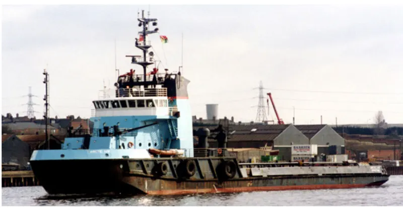 Existing Charlottetown wharf with tug alongside